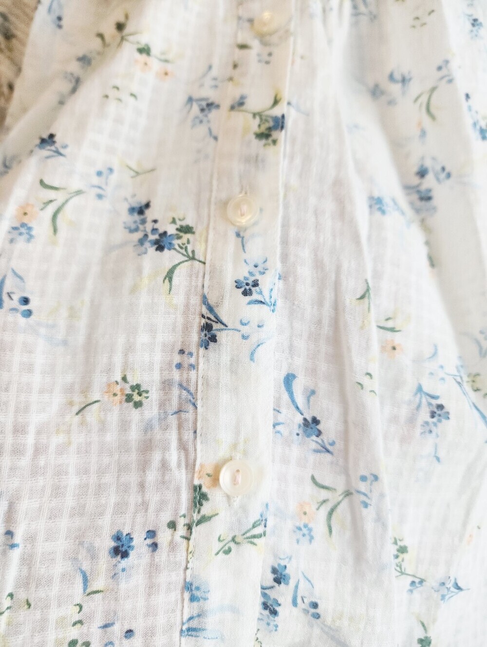 LA VIE BY REBECCA TAYLOR CREW NECKLINE FLORAL PRINT 3/4 SLEEVE SZ MEDIUM NWOT - Picture 8 of 10